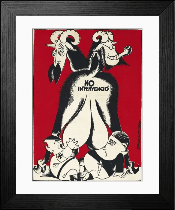 Framed Print : Spanish Civil War (1936-1939)