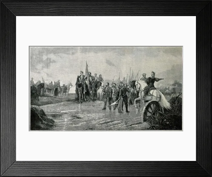Framed Print : Spain (16th c.). Castilian War of the Communities. Battle of Villalar (23rd April 1521). Engraving. AISA / Everett Collection**US SALES ONLY**