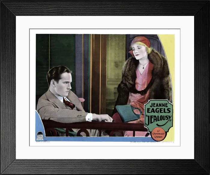 Framed Print : JEALOUSY, from left, Fredric March, Jeanne Eagels, 1929 Framed Print : JEALOUSY, from left, Fredric March, Jeanne Eagels, 1929