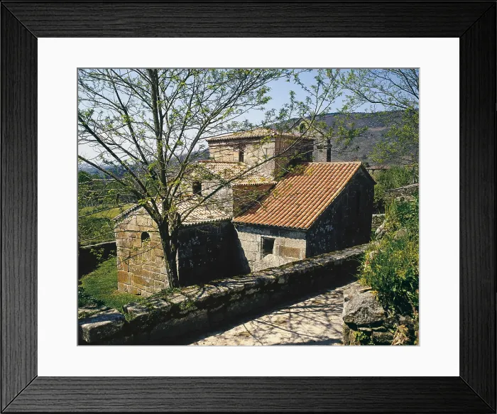 Framed Print : Church of Santa Comba de Bande. 7th c. SPAIN. GALICIA. ORENSE. Bande. Church of Santa Comba. Visigothic art. Architecture. AISA / Everett Collection**US SALES ONLY** Framed Print : Church of Santa Comba de Bande. 7th c. SPAIN. GALICIA. ORENSE. Bande. Church of Santa Comba. Visigothic art. Architecture. AISA / Everett Collection**US SALES ONLY**