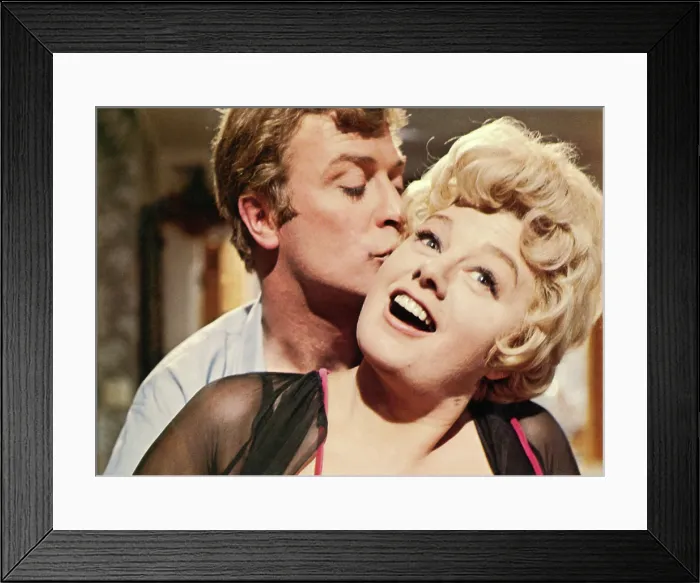 Framed Print : ALFIE, from left: Michael Caine, Shelley Winters, 1966 Framed Print : ALFIE, from left: Michael Caine, Shelley Winters, 1966
