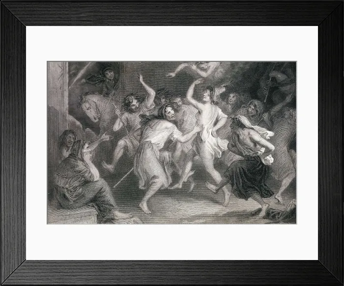 Framed Print : Dance of the witches. Etching. AISA / Everett Collection**US SALES ONLY** Framed Print : Dance of the witches. Etching. AISA / Everett Collection**US SALES ONLY**