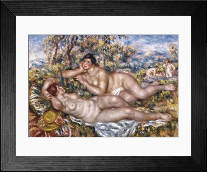 Framed Print : RENOIR, Pierre-Auguste (1841-1919). The Bathers. 1918-1919. Impressionism. Oil on canvas. FRANCE. Paris. Muse d'Orsay (Orsay Museum). AISA / Everett Collection**US SALES ONLY** Framed Print : RENOIR, Pierre-Auguste (1841-1919). The Bathers. 1918-1919. Impressionism. Oil on canvas. FRANCE. Paris. Muse d'Orsay (Orsay Museum). AISA / Everett Collection**US SALES ONLY**