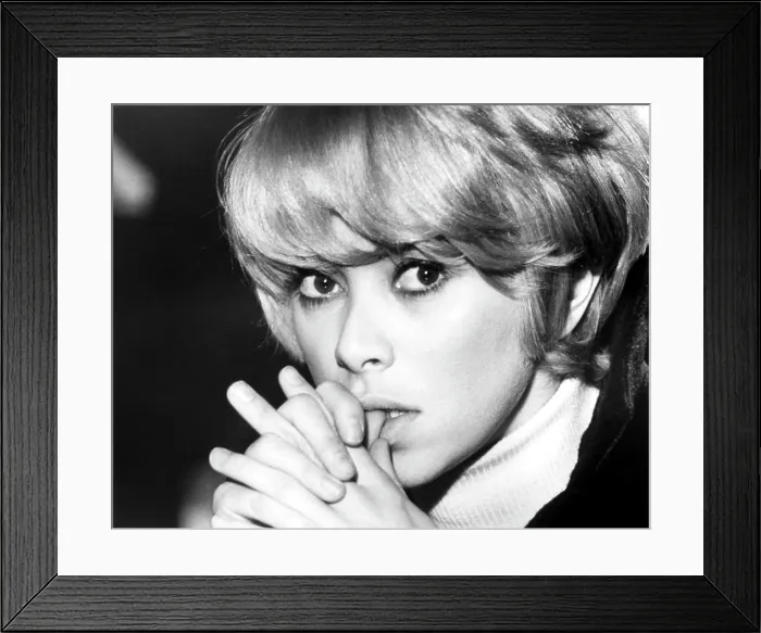 Framed Print : JEFF, Mireille Darc, 1969