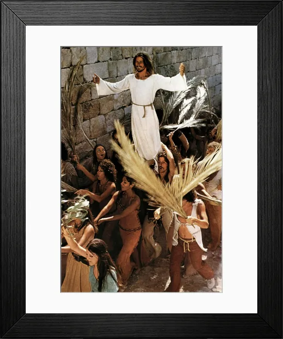 Framed Print : JESUS CHRIST SUPERSTAR, top: Ted Neeley, 1973 Framed Print : JESUS CHRIST SUPERSTAR, top: Ted Neeley, 1973