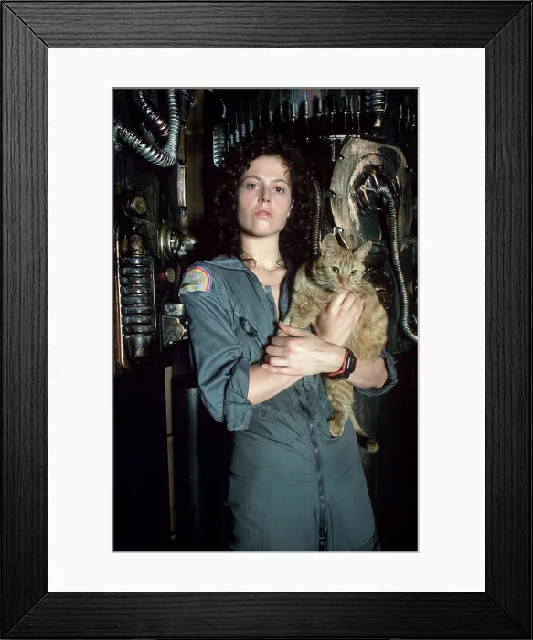 Framed Print : ALIEN, Sigourney Weaver, 1979, TM & Copyright (c) 20th Century Fox Film Corp. All rights reserved