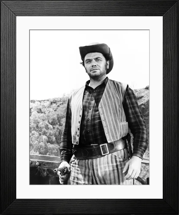Framed Print : VERA CRUZ, Ernest Borgnine, 1954