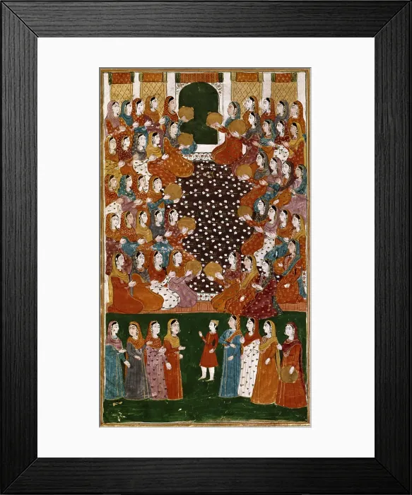 Framed Print : History of Muhammad and the First Four 'Rightly Guided' Caliphs. Persian art. Miniature Painting. FRANCE. Paris. National Library Framed Print : History of Muhammad and the First Four 'Rightly Guided' Caliphs. Persian art. Miniature Painting. FRANCE. Paris. National Library