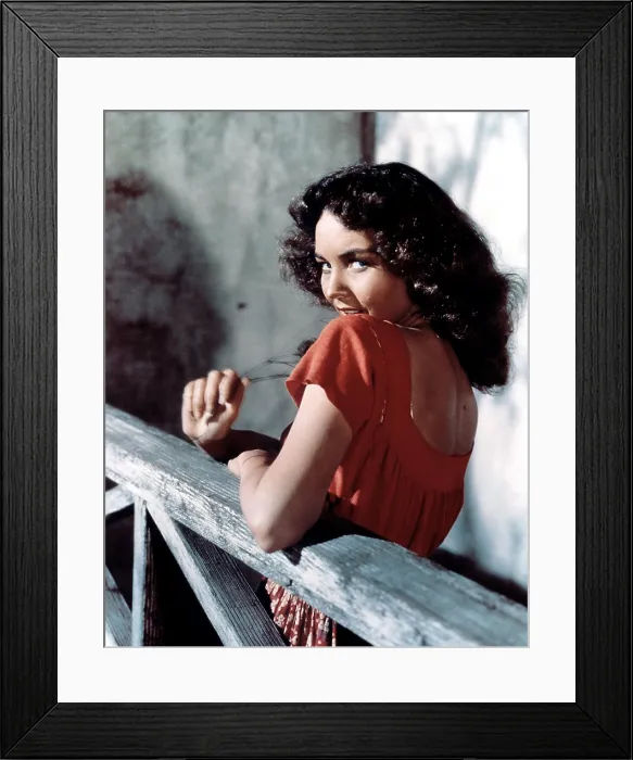 Framed Print : DUEL IN THE SUN, Jennifer Jones, 1946 Framed Print : DUEL IN THE SUN, Jennifer Jones, 1946