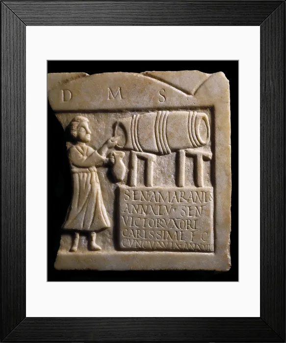 Framed Print : Inn Scene. 1st c. Roman art. Early Empire. Relief on marble. SPAIN. Mrida.. National Museum of Roman Art. AISA / Everett Collection**US SALES ONLY** Framed Print : Inn Scene. 1st c. Roman art. Early Empire. Relief on marble. SPAIN. Mrida.. National Museum of Roman Art. AISA / Everett Collection**US SALES ONLY**