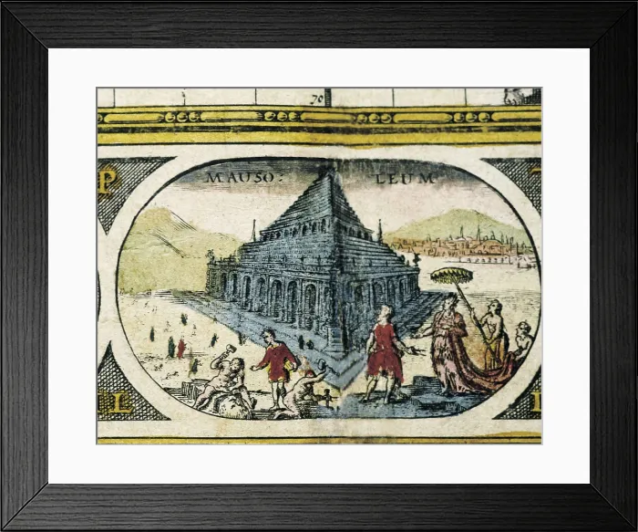 Framed Print : BLAEU, Willem Janszoon (1571-1638); BLAEU, Jan (1596-1673). Le Theatre du Monde (The World Theatre). 1645