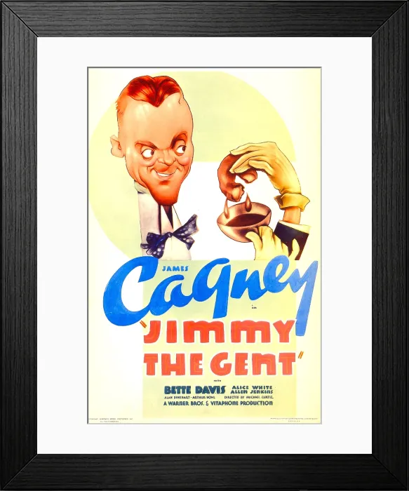 Framed Print : JIMMY THE GENT, James Cagney, 1934