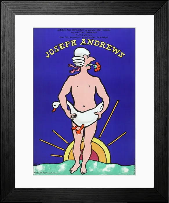 Framed Print : JOSEPH ANDREWS, Polish poster, 1977