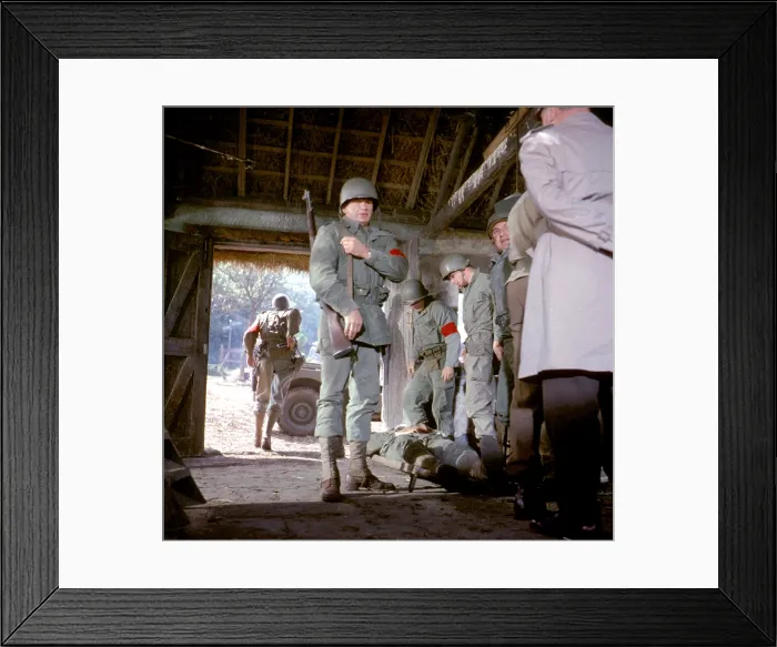 Framed Print : THE DIRTY DOZEN, Charles Bronson, Telly Savalas, 1967 Framed Print : THE DIRTY DOZEN, Charles Bronson, Telly Savalas, 1967