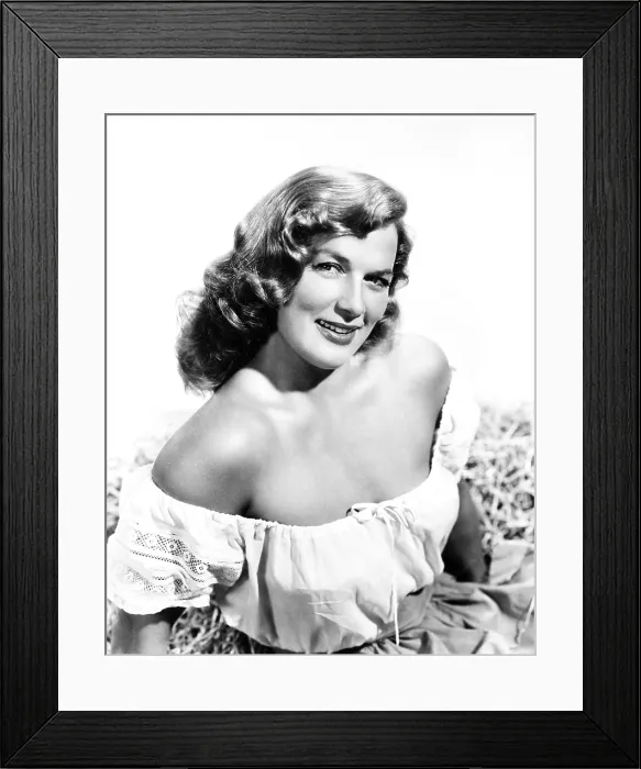 Framed Print : VERA CRUZ, Denise Darcel, 1954