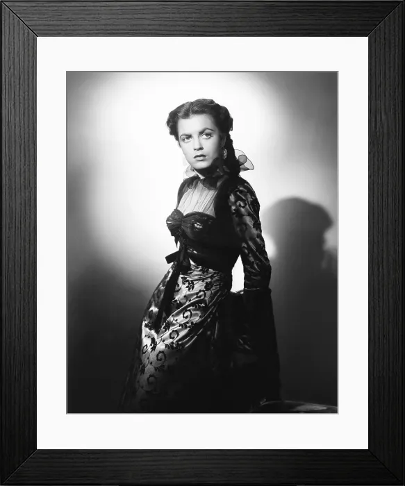 Framed Print : VENDETTA, Faith Domergue, 1950