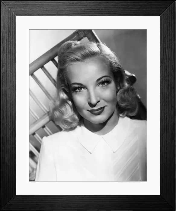 Framed Print : VENDETTA, Hillary Brooke, 1950