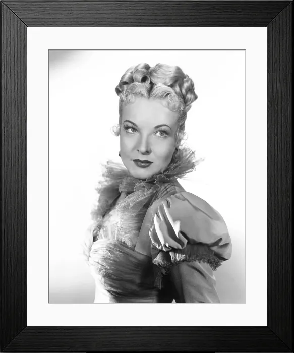 Framed Print : VENDETTA, Hillary Brooke, 1950
