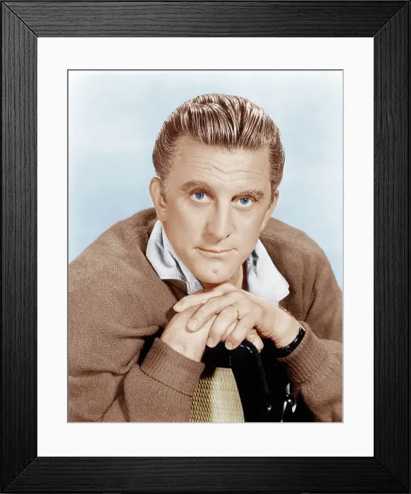 Framed Print : Kirk Douglas, 1963