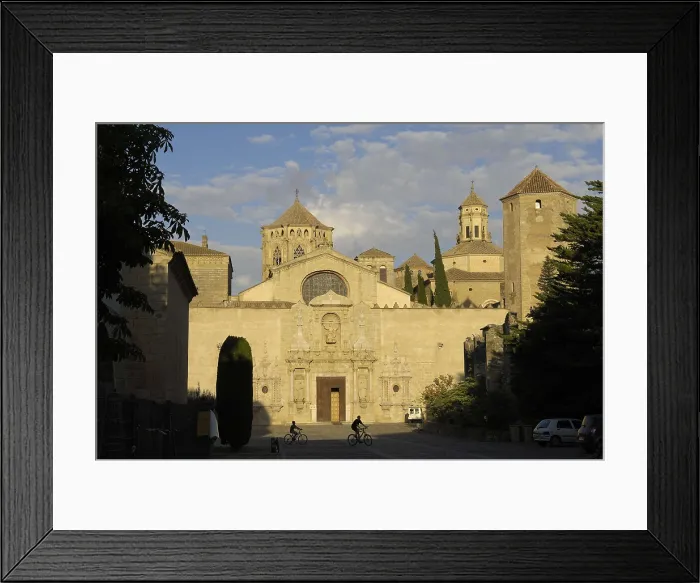 Framed Print : SPAIN. Vimbod. Monastery of Poblet. Cister Monasteries Route. Monastery of Santa Maria de Poblet. AISA / Everett Collection**US SALES ONLY**
