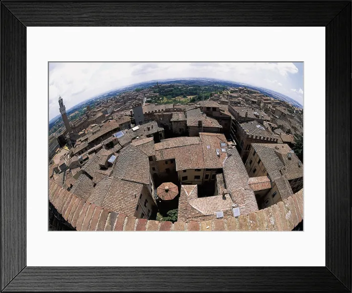 Framed Print : ITALY. TUSCANY. SIENA. Siena. Old city. AISA / Everett Collection**US SALES ONLY**