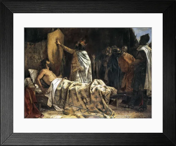 Framed Print : Wilfred 'the Hairy' (840-897). Oil on canvas. AISA / Everett Collection**US SALES ONLY** Framed Print : Wilfred 'the Hairy' (840-897). Oil on canvas. AISA / Everett Collection**US SALES ONLY**