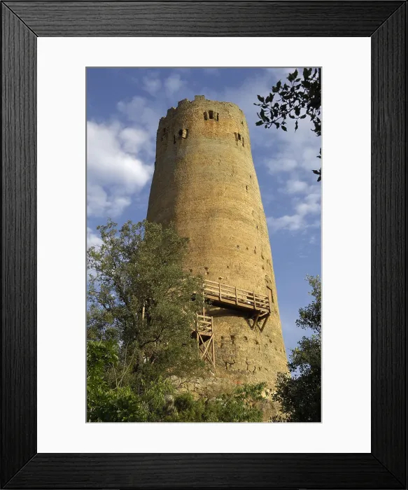 Framed Print : SPAIN. Vallferosa. Vallferosa Tower (1052), 33 m. h. AISA / Everett Collection**US SALES ONLY**