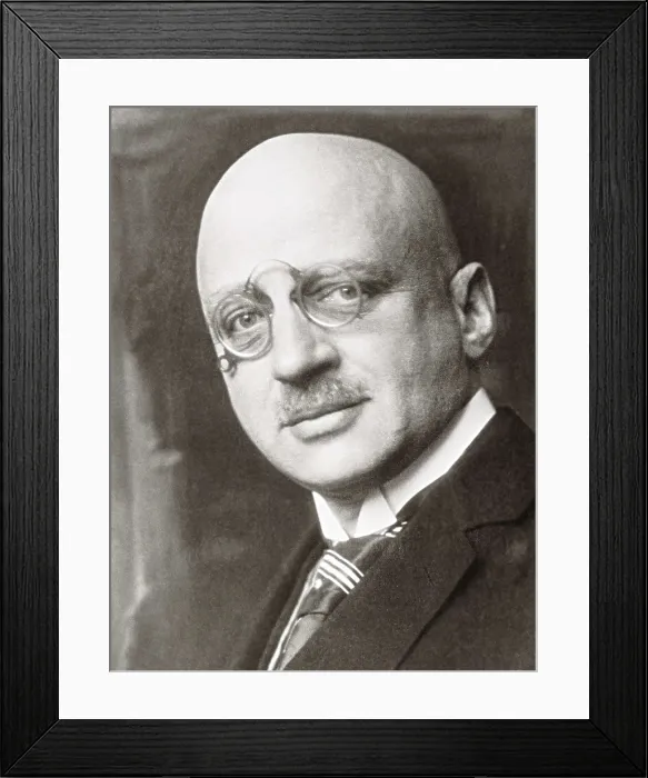Framed Print : HABER, Fritz (1868-1934). AISA / Everett Collection**US SALES ONLY**