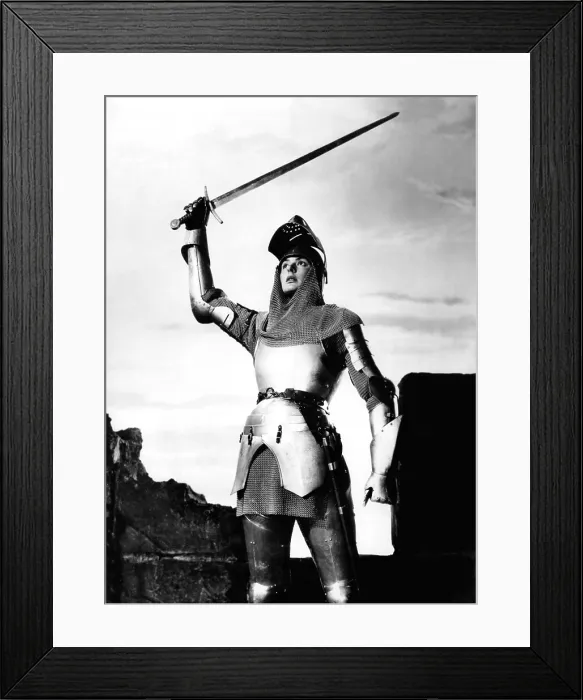 Framed Print : JOAN OF ARC, Ingrid Bergman as Joan of Arc, 1948