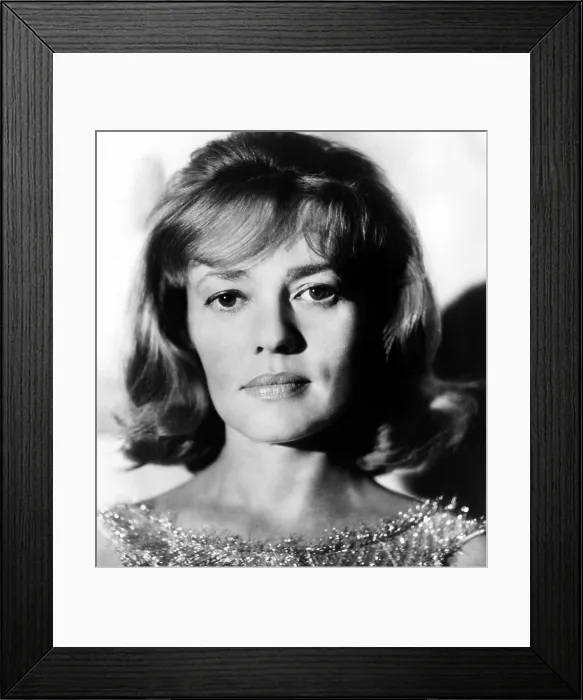 Framed Print : THE VICTORS, Jeanne Moreau, 1963 Framed Print : THE VICTORS, Jeanne Moreau, 1963