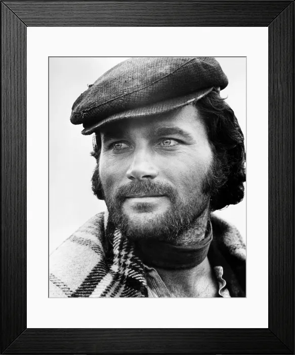 Framed Print : THE VIRGIN AND THE GYPSY, Franco Nero, 1970 Framed Print : THE VIRGIN AND THE GYPSY, Franco Nero, 1970