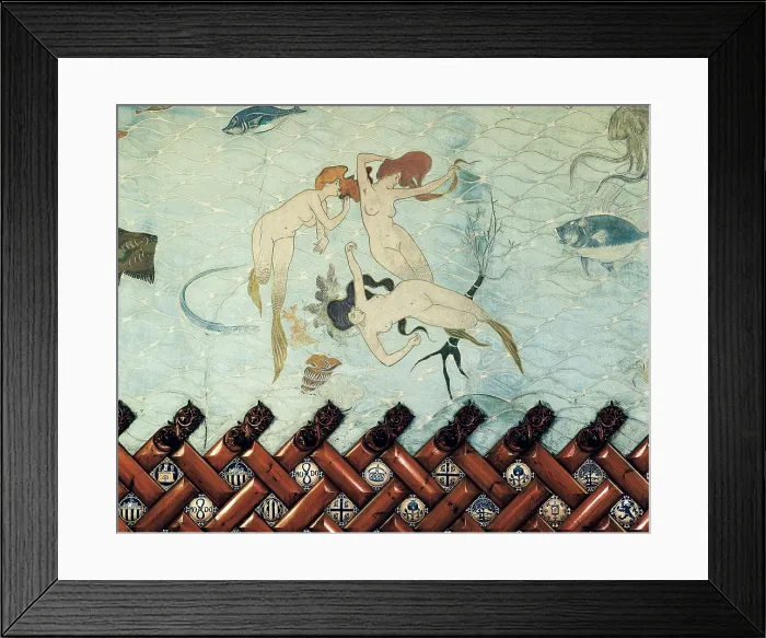 Framed Print : CASAS i CARBO, Ramn (1866-1932). Fonda Espaa. Mermaid's Room. 1899. SPAIN. Barcelona. Fonda Espaa. Modernism. Painting. AISA / Everett Collection**US SALES ONLY** Framed Print : CASAS i CARBO, Ramn (1866-1932). Fonda Espaa. Mermaid's Room. 1899. SPAIN. Barcelona. Fonda Espaa. Modernism. Painting. AISA / Everett Collection**US SALES ONLY**