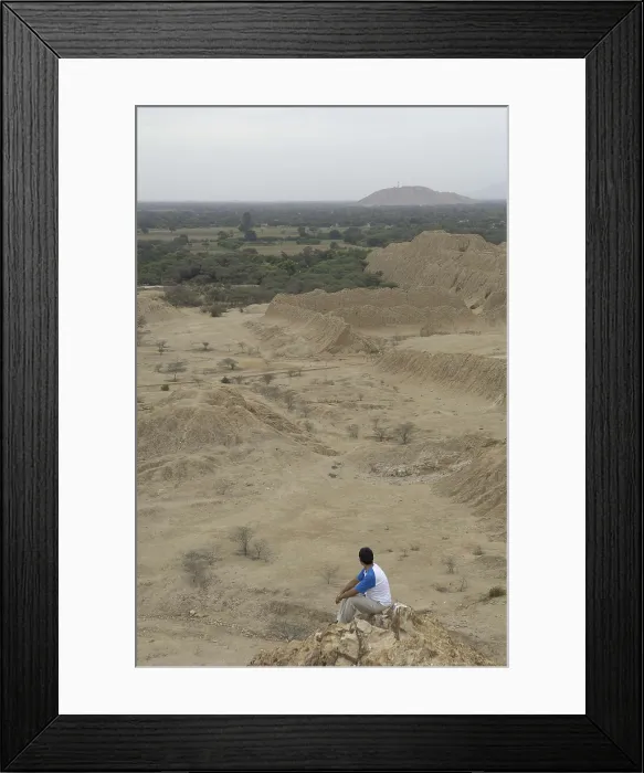 Framed Print : PERU. Tcume. Valley of the Pyramids. Tucume Pyramids. AISA / Everett Collection**US SALES ONLY**