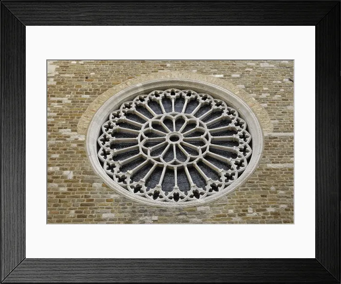 Framed Print : ITALY. Trieste. Cathedral of Saint Giusto. Cathedral of San Giusto. Detail of the rose window. Gothic art. Architecture. AISA / Everett Collection**US SALES ONLY** Framed Print : ITALY. Trieste. Cathedral of Saint Giusto. Cathedral of San Giusto. Detail of the rose window. Gothic art. Architecture. AISA / Everett Collection**US SALES ONLY**