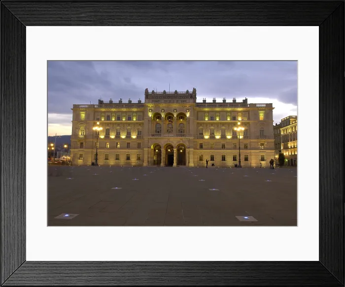 Framed Print : ITALY. Trieste. Palazzo del Governo (1905). Architect: Emmanuel Hartmann. AISA / Everett Collection**US SALES ONLY**