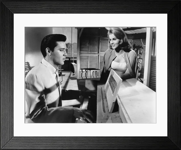 Framed Print : VIVA LAS VEGAS, from left, Elvis Presley, Ann-Margret, 1964 Framed Print : VIVA LAS VEGAS, from left, Elvis Presley, Ann-Margret, 1964