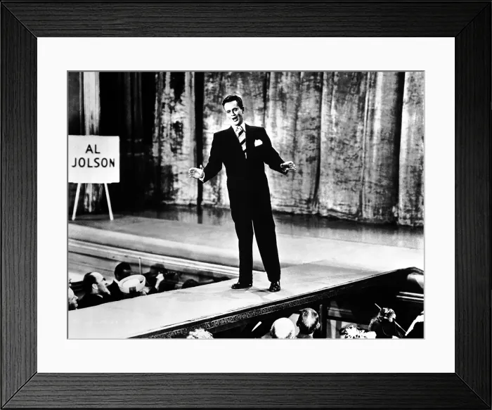 Framed Print : THE JOLSON STORY, Larry Parks, 1946