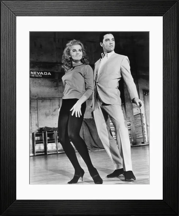 Framed Print : VIVA LAS VEGAS, from left, Ann-Margret, Elvis Presley, 1964 Framed Print : VIVA LAS VEGAS, from left, Ann-Margret, Elvis Presley, 1964