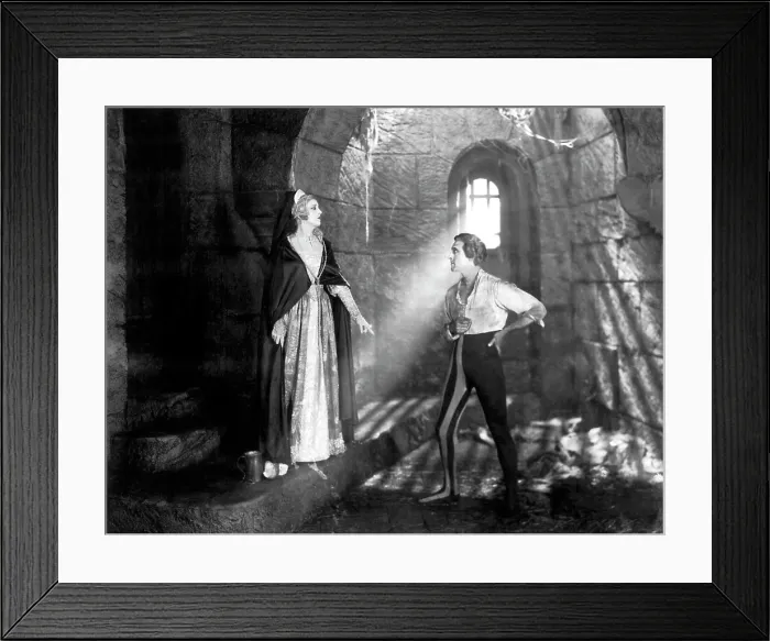 Framed Print : DON JUAN, from left: Estelle Taylor, John Barrymore, 1926 Framed Print : DON JUAN, from left: Estelle Taylor, John Barrymore, 1926