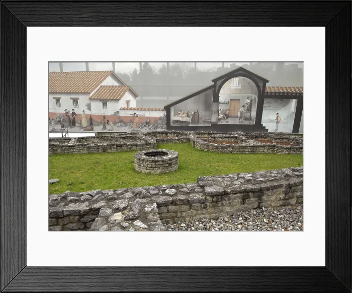 Framed Print : SWITZERLAND. Augst. Roman remains of Augusta Raurica. AISA / Everett Collection**US SALES ONLY**