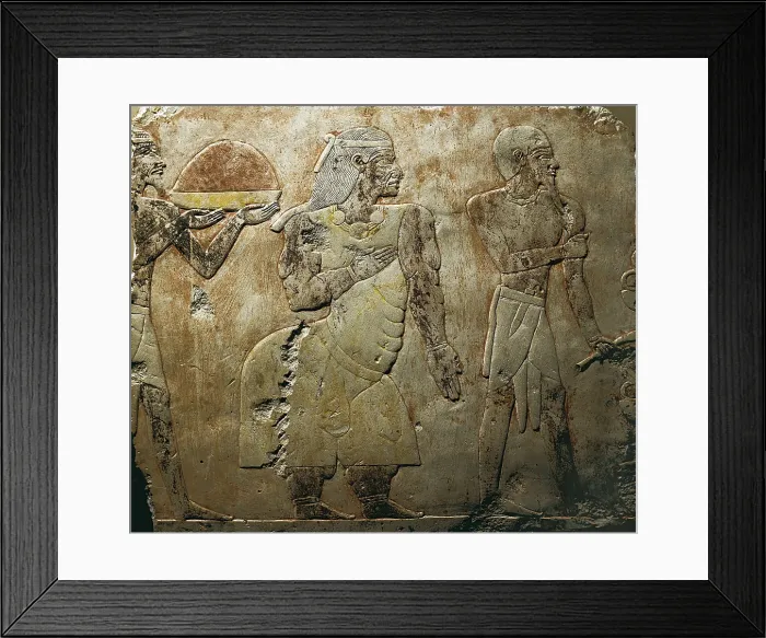 Framed Print : AISA / Everett Collection The Kings of Punt. 1473 BC. Detail of the reliefs Framed Print : AISA / Everett Collection The Kings of Punt. 1473 BC. Detail of the reliefs
