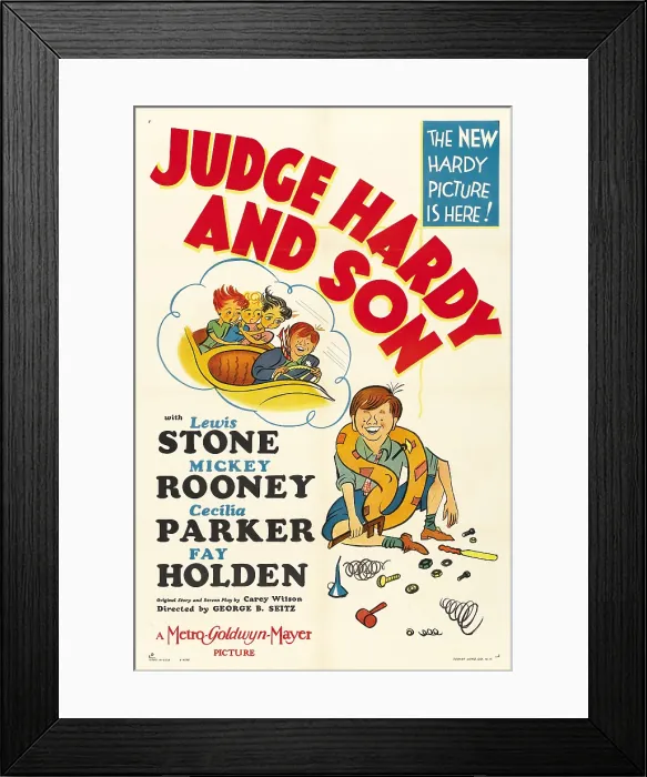 Framed Print : JUDGE HARDY AND SON, Mickey Rooney, 1939 Framed Print : JUDGE HARDY AND SON, Mickey Rooney, 1939
