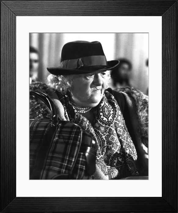 Framed Print : THE V.I.P.S, Margaret Rutherford, 1963