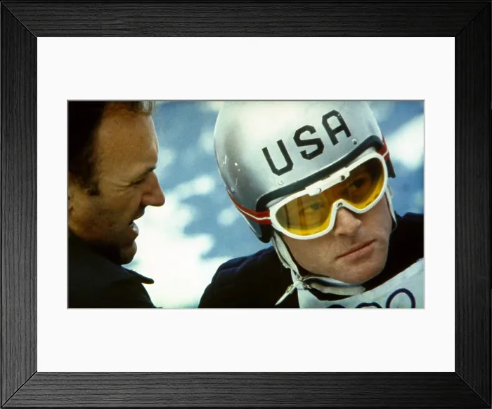 Framed Print : DOWNHILL RACER, Gene Hackman, Robert Redford, 1969 Framed Print : DOWNHILL RACER, Gene Hackman, Robert Redford, 1969