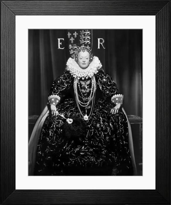 Framed Print : THE VIRGIN QUEEN, Bette Davis, 1955, TM & copyright 20th Century Fox Film Corp. All rights reserved / courtesy Everett Collection Framed Print : THE VIRGIN QUEEN, Bette Davis, 1955, TM & copyright 20th Century Fox Film Corp. All rights reserved / courtesy Everett Collection