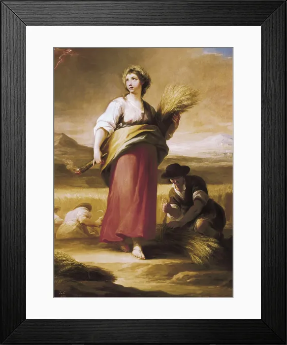 Framed Print : MAELLA, Mariano Salvador (1739-1819). Allegory of Summer. ca. 1792