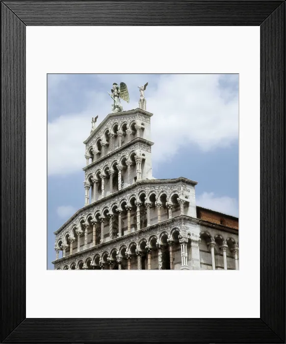 Framed Print : Church of San Michele in Foro. 11th-14th c. ITALY. TUSCANY. LUCCA. Lucca. Romanesque art. Architecture. AISA / Everett Collection**US SALES ONLY** Framed Print : Church of San Michele in Foro. 11th-14th c. ITALY. TUSCANY. LUCCA. Lucca. Romanesque art. Architecture. AISA / Everett Collection**US SALES ONLY**