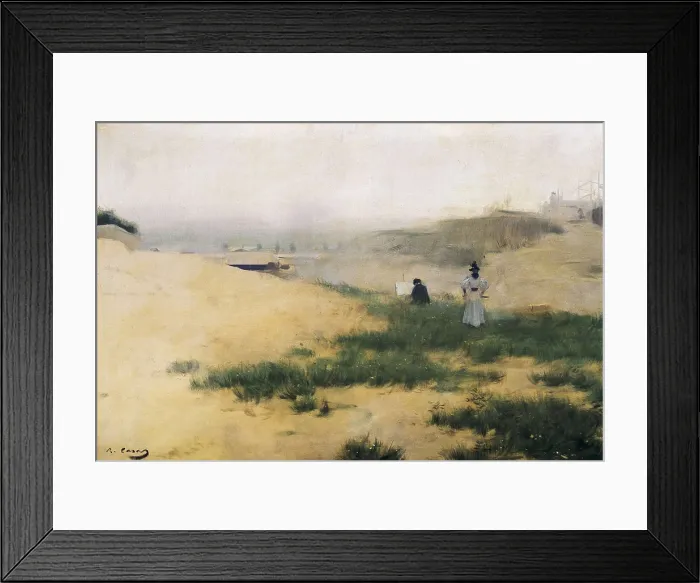 Framed Print : CASAS i CARBO, Ramn (1866-1932). Landscape with figures. Modernism. Oil on canvas. SPAIN. Pontevedra. Pontevedra Museum. AISA / Everett Collection**US SALES ONLY** Framed Print : CASAS i CARBO, Ramn (1866-1932). Landscape with figures. Modernism. Oil on canvas. SPAIN. Pontevedra. Pontevedra Museum. AISA / Everett Collection**US SALES ONLY**