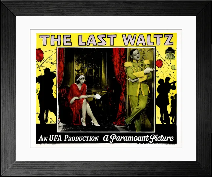 Framed Print : THE LAST WALTZ, (aka DER LETZTE WALZER), from left, Liane Haid, Willy Fritsch, 1927 Framed Print : THE LAST WALTZ, (aka DER LETZTE WALZER), from left, Liane Haid, Willy Fritsch, 1927