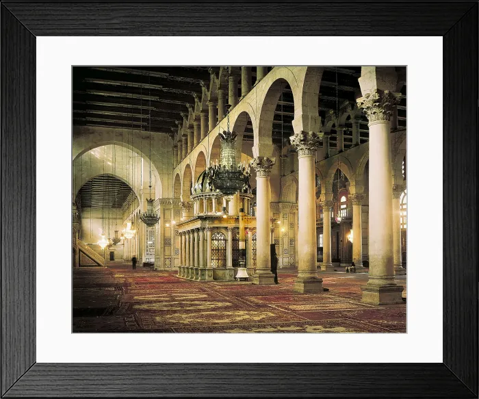 Framed Print : Umayyad Great Mosque. SYRIA. Damascus. Umayyad Great Mosque. Prayer Hall. Umayyad art. Architecture. AISA / Everett Collection**US SALES ONLY** Framed Print : Umayyad Great Mosque. SYRIA. Damascus. Umayyad Great Mosque. Prayer Hall. Umayyad art. Architecture. AISA / Everett Collection**US SALES ONLY**